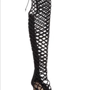 Never been worn Vince Camuto gladiator boots